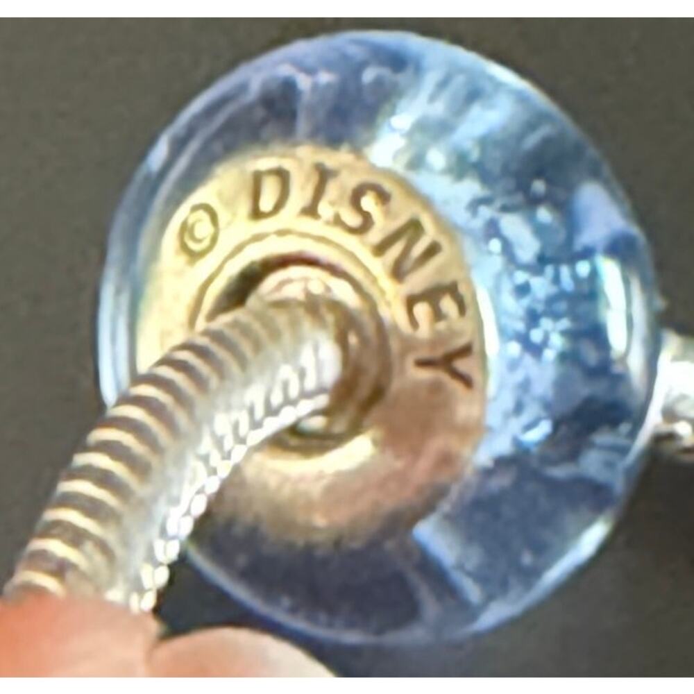 Pandora Disney Cinderella Blue Murano Glass Sterling Silver Charm S925 ALE - Picture 12 of 15